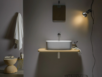 BOUNCE COUNTER - Countertop single washbasin by EVER Life Design - view 3